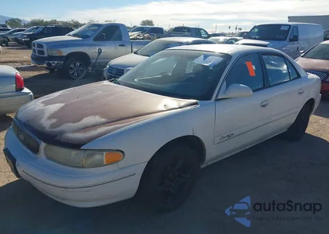 2002 Buick Century Custom z USA, uszkodzony, nr VIN 2G4WS52J021202802